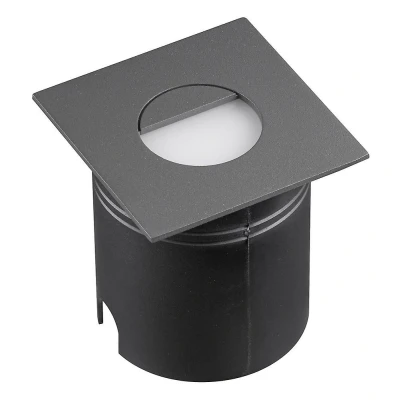 Afbeelding van Mantra Iluminación Aspen inbouwlamp LED, diffuser, hoekig, grijs