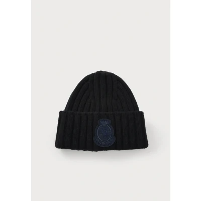 Afbeelding van Tommy Hilfiger Crest Fluffy Beanie Muts, Dames, Maat: One Size, Space blue