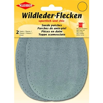 Afbeelding van Kleiber Suède vlekken, grijs, 12,5 cm x 10