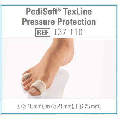 Afbeelding van Bort Pedisoft Texline drukbescherming foam tube, 137110, 3 stuks, S: 18 cm