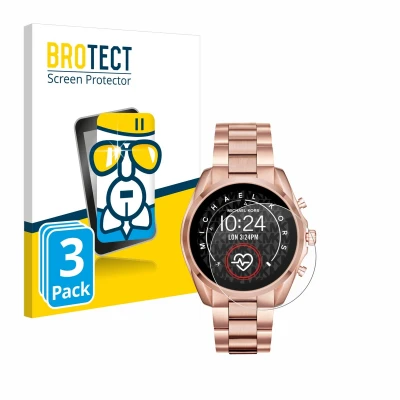 Afbeelding van BROTECT AirGlass kogelwerende glasfolie, Smartwatch beschermfolie, Transparant