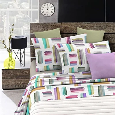 Afbeelding van Fantasy Italian beddengoed, linnen, multicolor, dubbele, microvezel