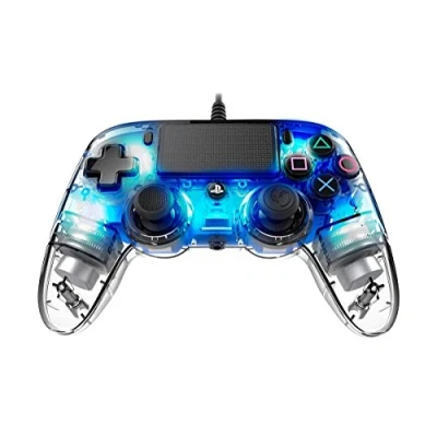 Afbeelding van Nacon Wired Compact Controller Led blauw