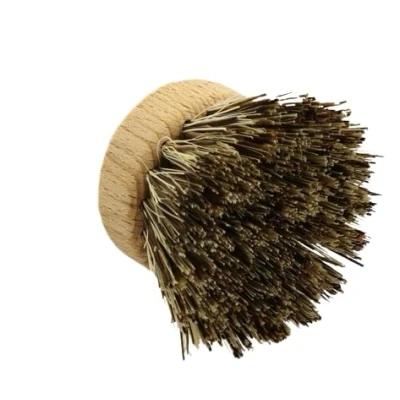 Afbeelding van Chinchilla® Set van 4 wisselkoppen hout voor afwasborstel, reservekop met beukenhout, FSC 100% Union trim, universele spoelborstelkoppen, duurzame keuken &amp; zero waste
