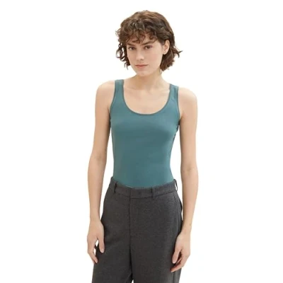 Afbeelding van TOM TAILOR Damestop, 10697 Sea Pine Green, XL