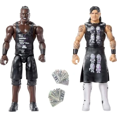 Afbeelding van Mattel WWE Main Event Showdown R Truth &amp; Dirty Dominik Mysterio, 2 stuks