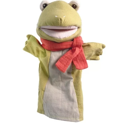 Afbeelding van Egmont toys handpop kikker met sjaal