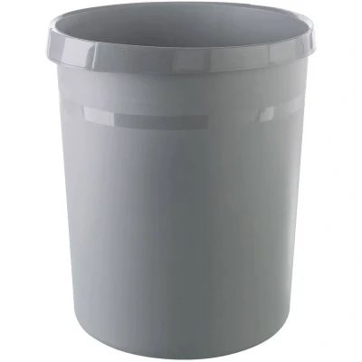 Afbeelding van HAN GRIP KARMA 18198 19 Prullenbak 18 l Kringloop kunststof Eco donkergrijs 1 stuk(s)