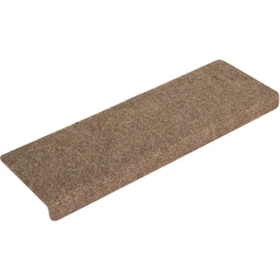 Afbeelding van Trapmatten 15 st 65x21x4 cm naaldvilt crèmekleurig