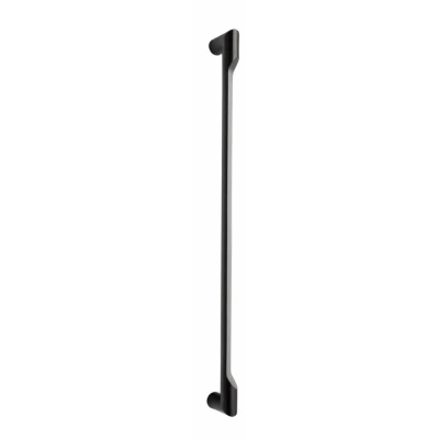 Afbeelding van Formani Rivio by Gensler GL501 PA set grepen inclusief paarsgewijze bevestiging PVD mat zwart