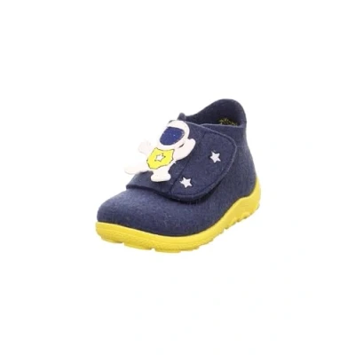 Afbeelding van superfit Happy slipper donkerblauw/geel (medium)