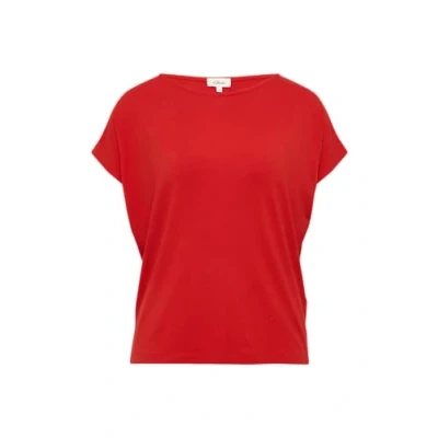 Afbeelding van s.Oliver Tshirt basic, Dames, Maat: 40, Rot