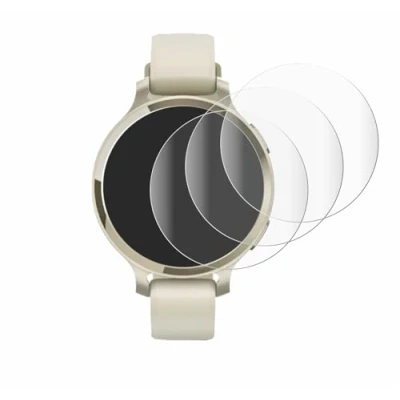 Afbeelding van Savvies (4 Stuks) Full Screen Scherm Beschermfolie voor Garmin Lily 2 Active Cover Protector 3D Curved [Edge to Edge, Ultra Clear, Scratch Proof]