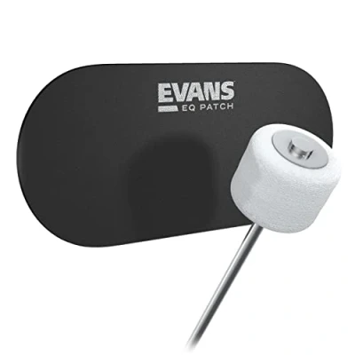 Afbeelding van Evans EQ Patch EQPB2 basDrum Patch, voor dubbelpedaal Accessoire drumvellen