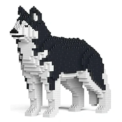 Afbeelding van JEKCA Husky 01S M01 Bouwstenenset, sculpturen van blokken, verzamelstenen, perfect cadeau