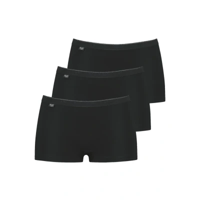 Afbeelding van Sloggi 3 PACK Basic + Short SLIP Onderbroeken, Dames, Maat: 44, Schwarz