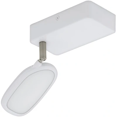 Afbeelding van EGLO Connect Led wandlamp Palombare C, 1 vlam Smart Home plafondlamp van metaal, aluminium en kunststof in wit, spot met RGB lichtkleur instelbaar (warm, neutraal, koud), dimbaar