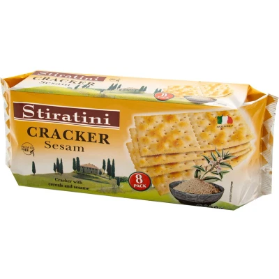 Afbeelding van Crackers met sesam 250g