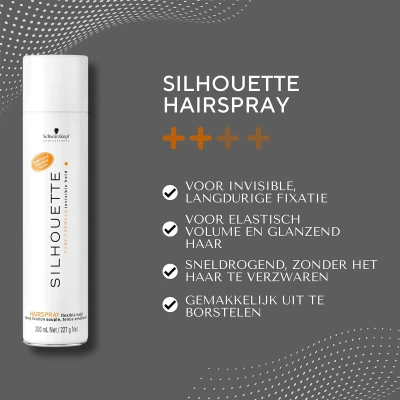 Afbeelding van Schwarzkopf Silhouette Flexible Hold Hairspray 300 ml