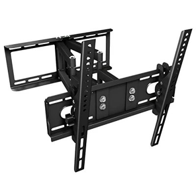 Afbeelding van RICOO tv muurbeugel draaibaar kantelbaar voor 32 65 inch, universele beugel R28, televisiebeugel wand, wandhouder 55 inch+, tot 75 kg met max. VESA 400x400 mm