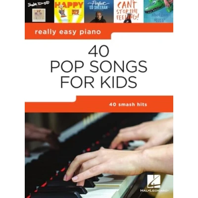 Afbeelding van Hal Leonard Really Easy piano 40 Pop Songs for Kids songboek voor