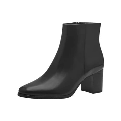 Afbeelding van Marco Tozzi Dames Bootie Zip+Slip 2 25007 43 Modelaarzen, zwart, 36 EU, EU