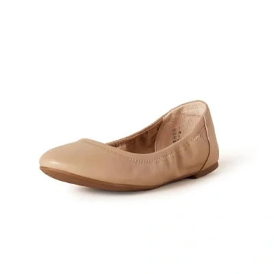 Afbeelding van Amazon Essentials Belice Slip On Ballet Flat, Beige, 8,5