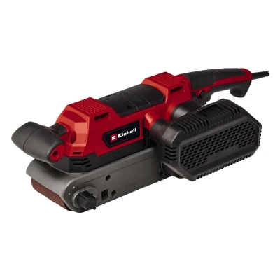 Afbeelding van Einhell Bandschuurmachine TE BS 850 E (850 W, 400 m/min schuurbandsnelheid, bandloop fijnafstelling, stofafzuiging, ook voor stationair gebruik, incl. accessoires)