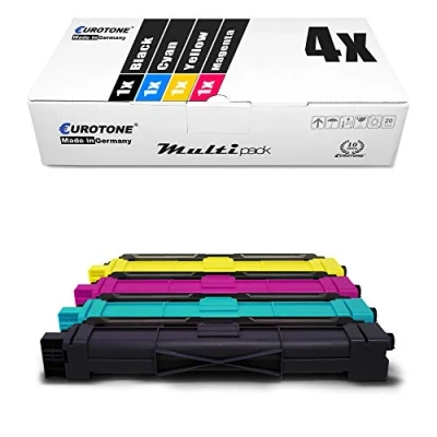 Afbeelding van Eurotone 4 x TN 243CMYK TN247 compatibele toner voor Brother TN243CMYK MFC L3750CDW DCP L3550CDW L3510CDW L3770CDW HL L3210CW L3230CDW 247BK 243 243BK TN243BK TN243