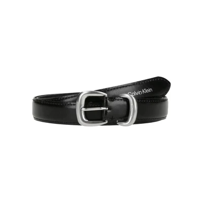 Afbeelding van Calvin Klein leren riem Sarah zwart