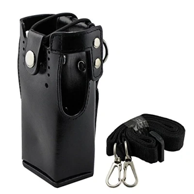 Afbeelding van KEESIN PU lederen walkietalkie draagtas houder holster voor Motorola Two Way Radio HT750 HT1250 HT1550 GP320 GP340 GP360 (ippe E)