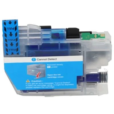 Afbeelding van Huismerk Brother LC 422C Inktcartridge Cyaan