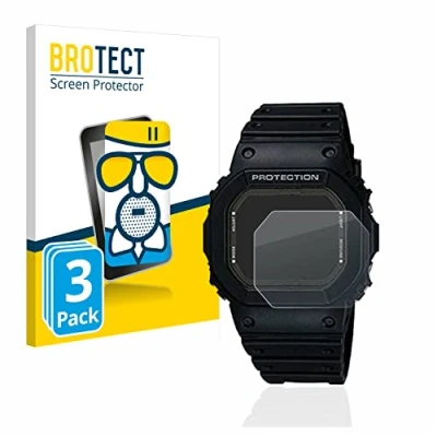 Afbeelding van BROTECT Antireflecterende Glas Screen Protector Mat voor Casio G Shock GW 5000 1JF (3 Stuks) Schermbeschermer [Beschermglas Folie niet Gehard Glas]