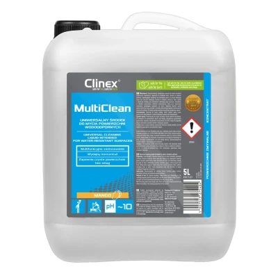 Afbeelding van Clinex Multi Clean Mango 5 liter Universele Reinigingsvloeistof voor Streeploze Schoonmaak