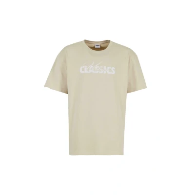 Afbeelding van Urban Classics LOGO Heavy Oversized Tshirt print, Heren, Maat: 5XL, Sand
