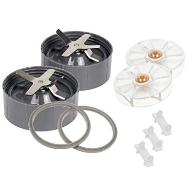 Afbeelding van Vervangende Onderdelen voor Nutribullet 600w 900w Model Blender Blade &amp; Pakking Shock Pad Top Gear 9 Stuks Accessoire Kit High Speed Blender/Mixer System
