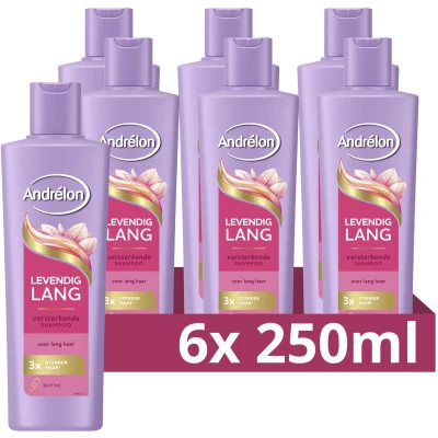 Afbeelding van Andrelon Levendig Lang Shampoo 250ml​