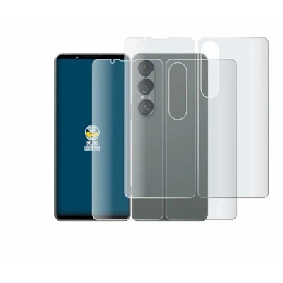 Afbeelding van BROTECT Screenprotector voor Sony Xperia 1 VII (Voor+Achter) Folie Beschermfolie matte volledig dekking (2 Stuks)