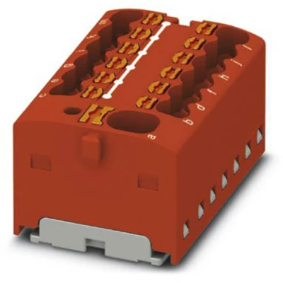 Afbeelding van Phoenix Contact 1046963 Verdeelblok Spanveer Rood 20 stuk(s)