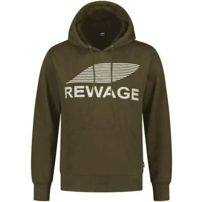 Afbeelding van REWAGE Hoodie Premium Heavy Kwaliteit Olijfgroen S