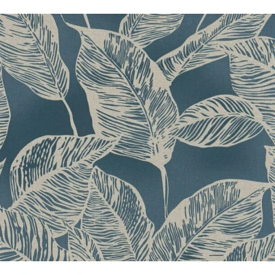 Afbeelding van AS Creation Natural Living 38663 1 386631 Blauw / Bruin
