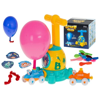 Afbeelding van Space ship ballonen werper speelgoed voertuig incl. Ballonnen en accessoires