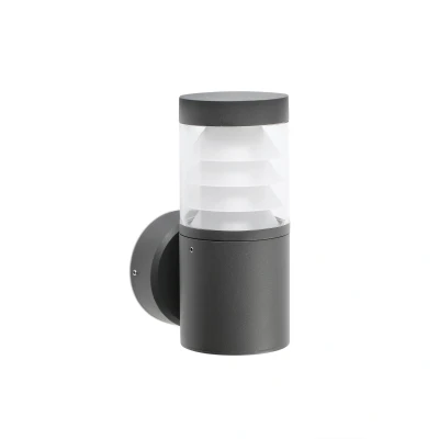 Afbeelding van Faro Lighting Plim Outdoor LED 3 Wandlamp Donkergrijs 10W 3000K IP65