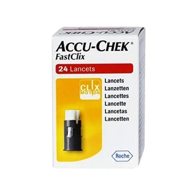Afbeelding van Accu Chek Mobile Fastclix Lancetten 4x6 5208459001
