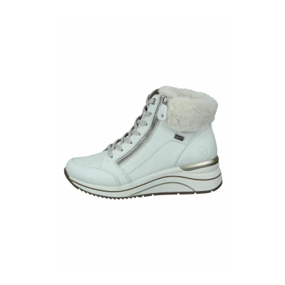 Afbeelding van Remonte Snowboots, Dames, Maat: 42, Dirtywhite cotton Leer