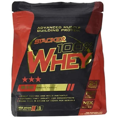 Afbeelding van 100% Whey 454gr Vanille
