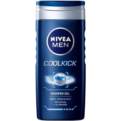Afbeelding van NIVEA Men Douchegel 3in1 &quot;Cool Kick&quot; 250ml