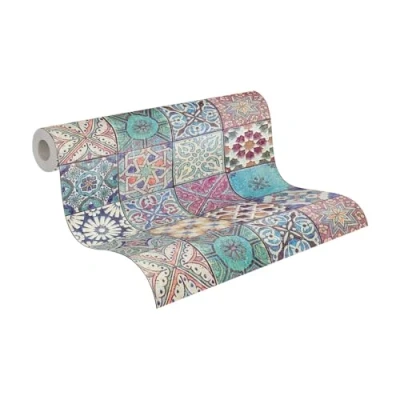 Afbeelding van AS Creation Neue Bude 2.0 36205 1 Blauw / Paars