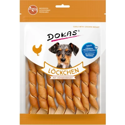 Afbeelding van 120g Dokas hondensnacks met kipfilet