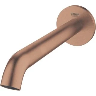 Afbeelding van Grohe essence uitloop sanitairkraan 1 2 j wandmontage 221mm voorsprong warm sunset geborsteld 13449dl1